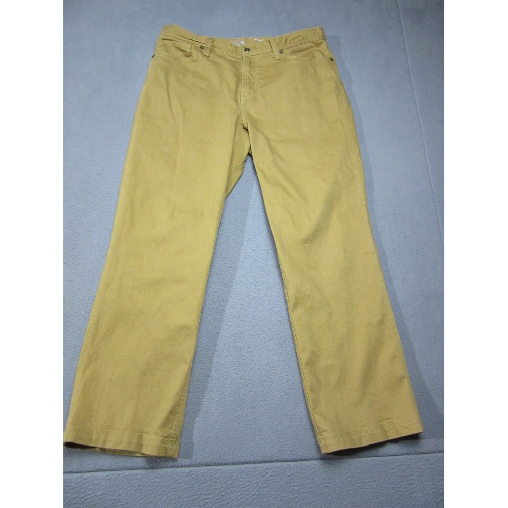 Mountain Hardwear Pants Mens 34 30 Brown Tan Stretch Outdoor Hiking Casual